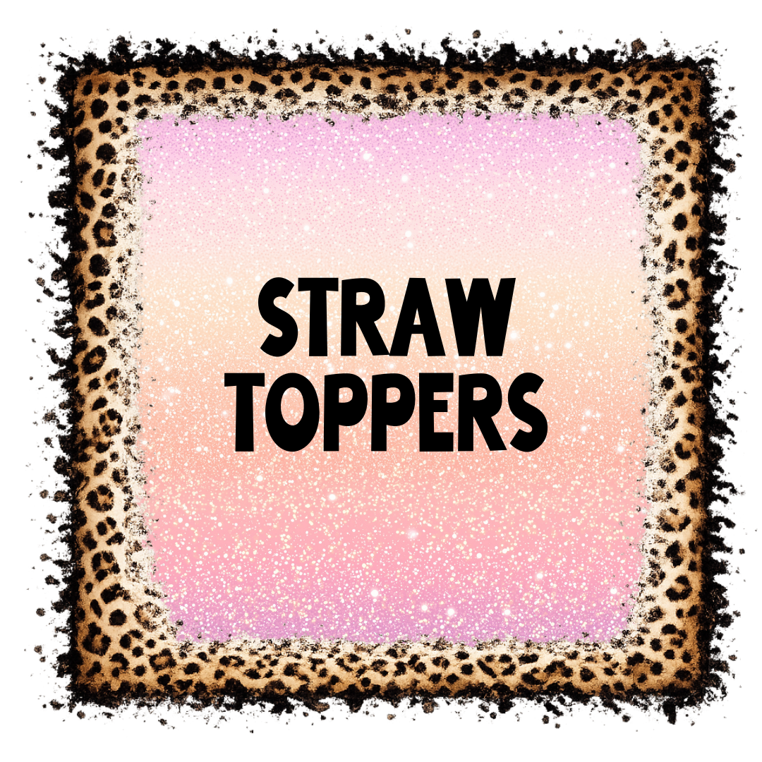 3D Printed Straw Toppers