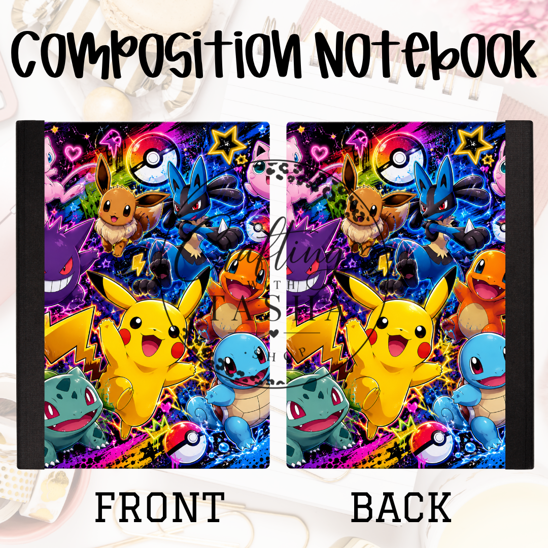 Poke Dudes Composition Notebook