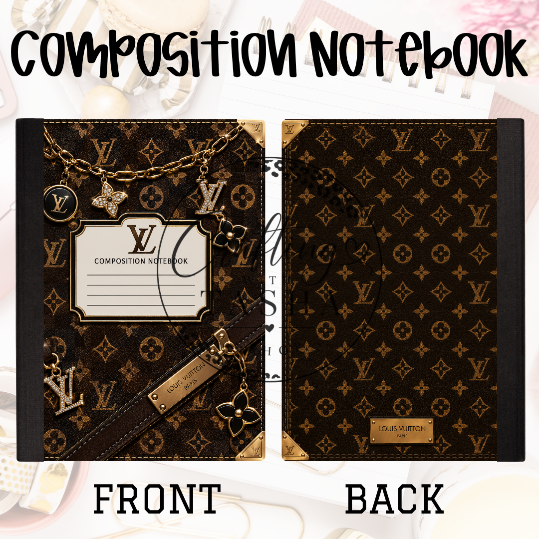 LV Trunk Composition Notebook