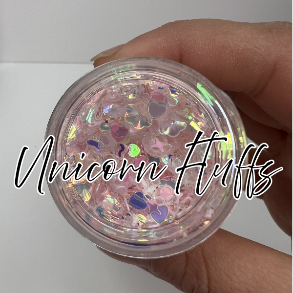 UNICORN FLUFF - Chunky  Mix with Shapes
