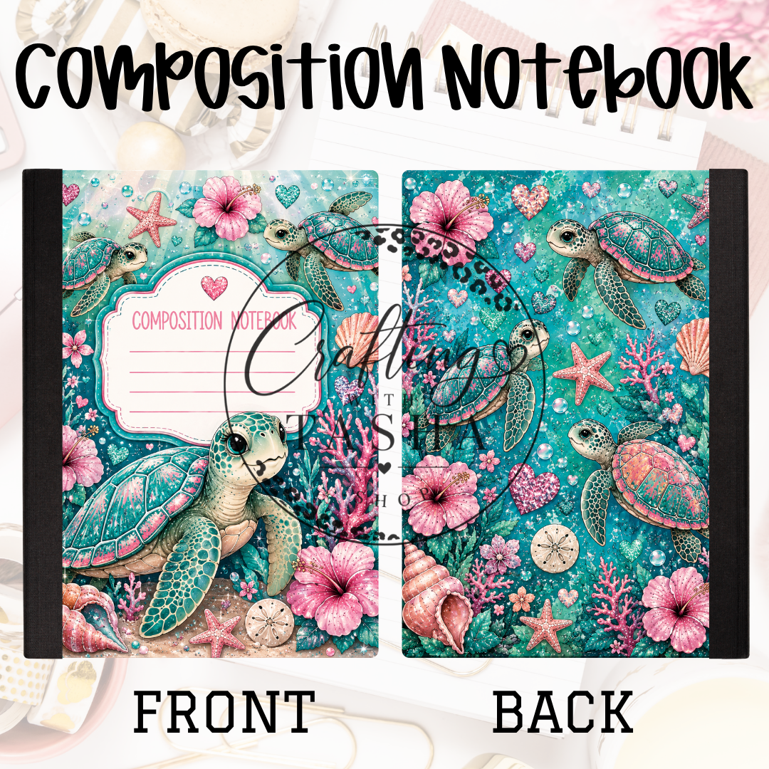 Turtle Composition Notebook