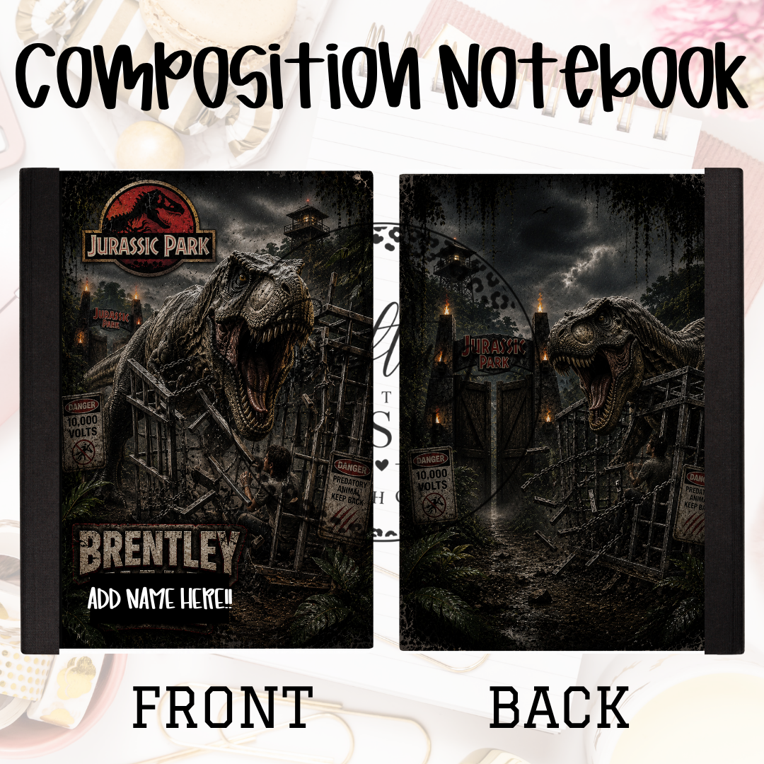 Dino Composition Notebook