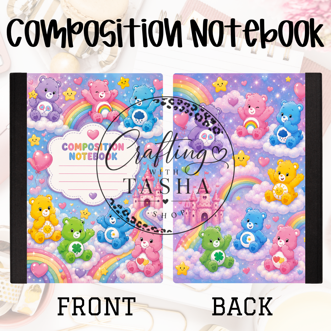 Rainbow Bear Composition Notebook