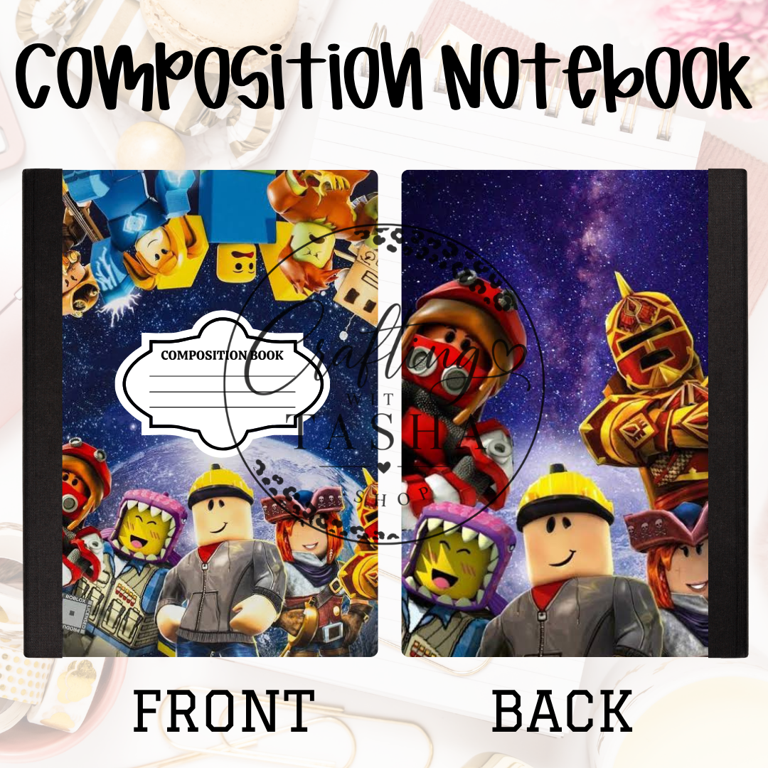 Lego Composition Notebook