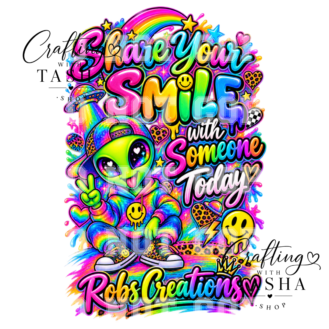 Share Your Smile - Robs Creations