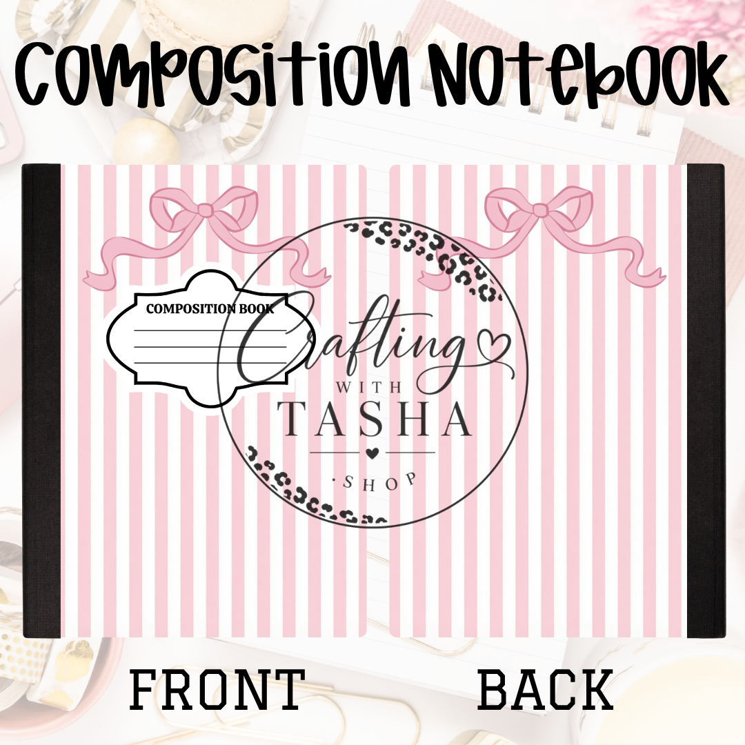 Stripe Composition Notebook