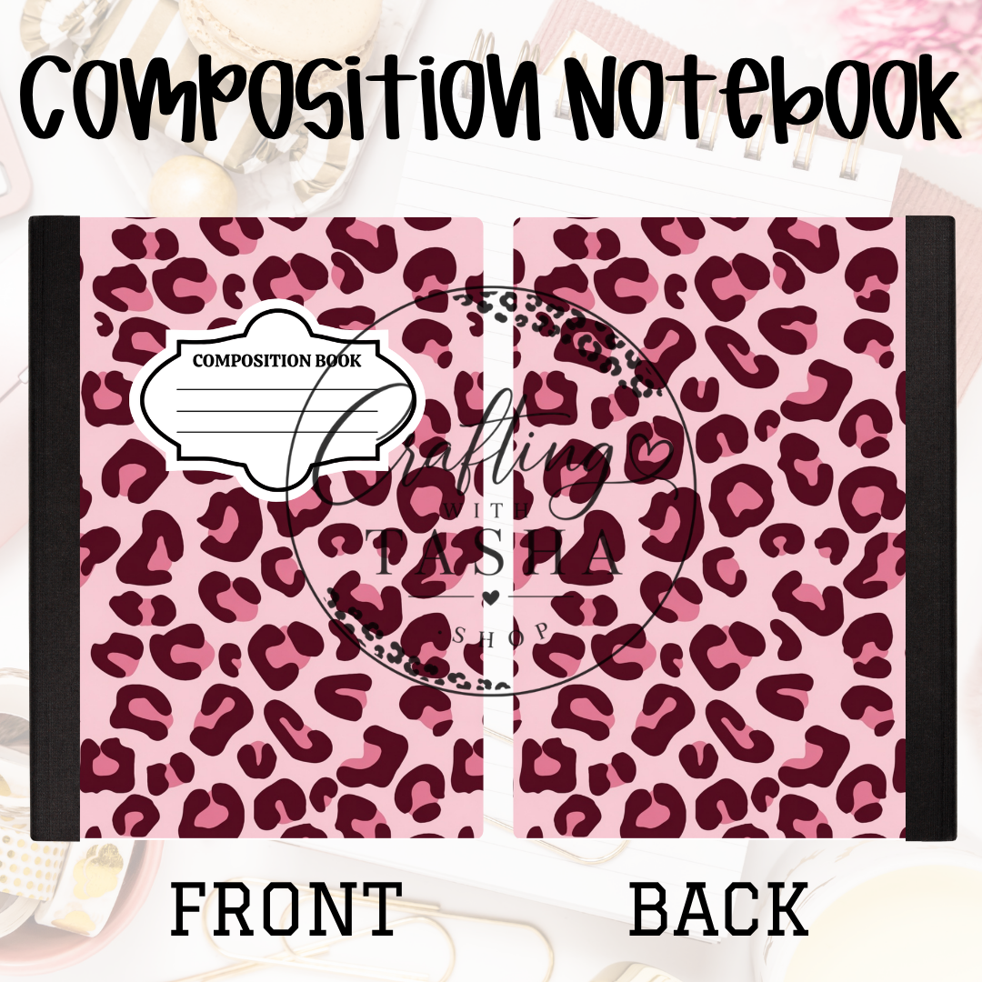 Leopard Composition Notebook