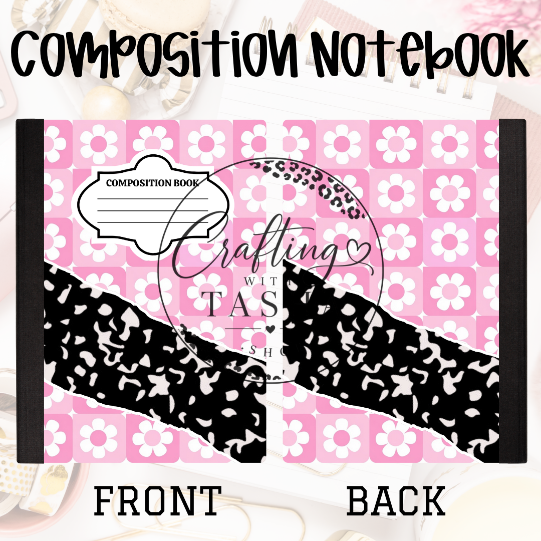Floral Composition Notebook