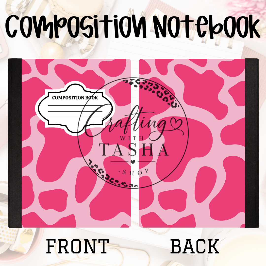 Pink Cow Composition Notebook (Copy)