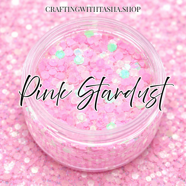 PINK STARDUST - Chunky Glitter