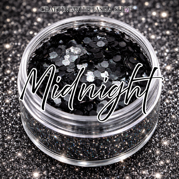 MIDNIGHT - Chunky Glitter