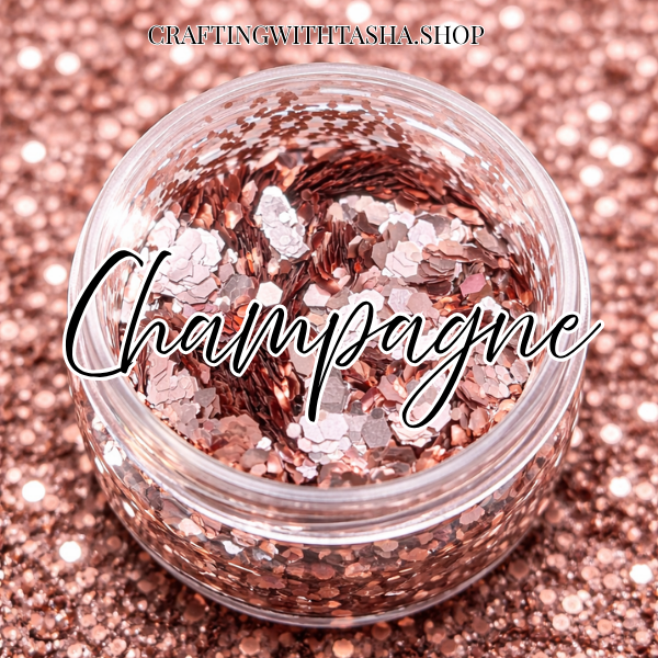 CHAMPAGNE - Chunky Glitter