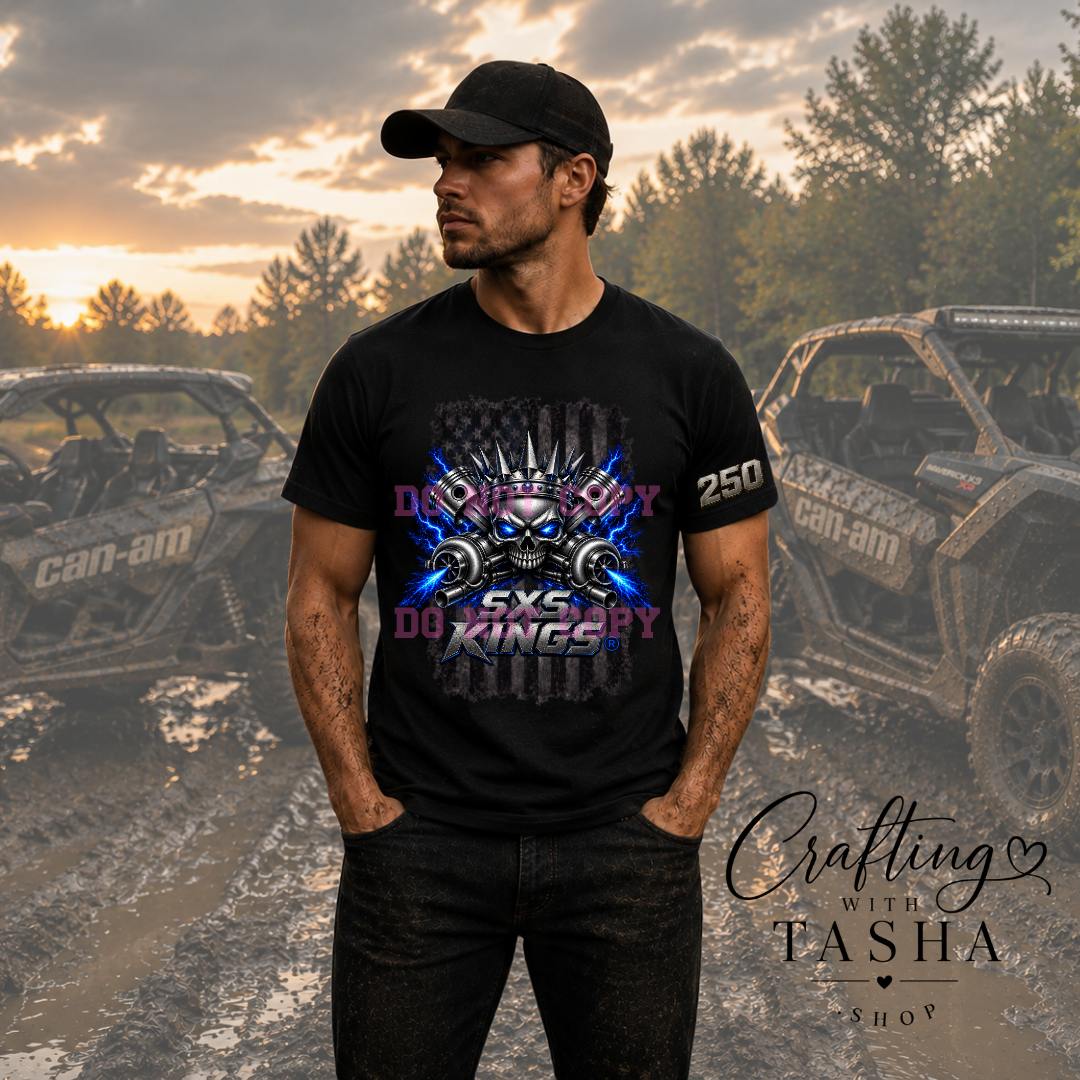 SXS Kings Full Front Blue Logo