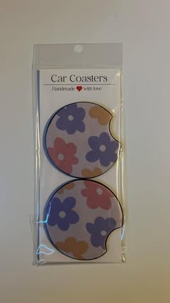Flower Car Coaster