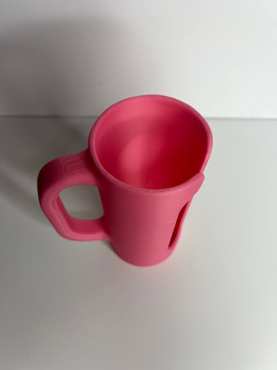 3D Printed Can Holder with Handle – Reusable Energy Drink Cup Sleeve | Fits 12oz Slim Cans