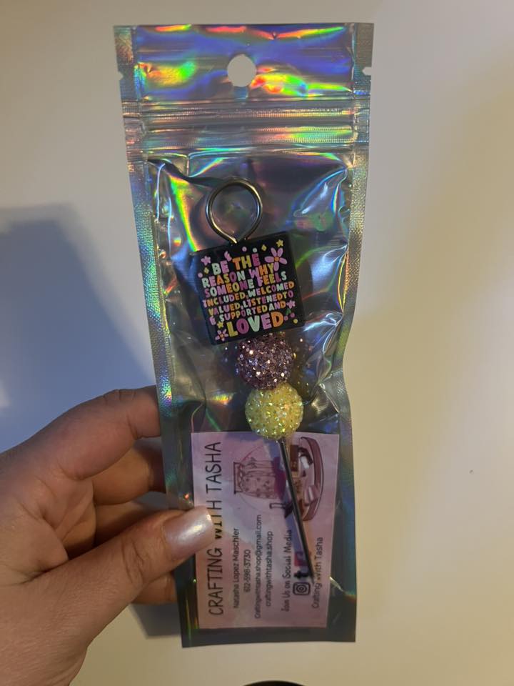 Be the Reason Crafter Pokey Pen – Inspirational Glitter Weeding Tool for Vinyl, Resin & DIY Projects