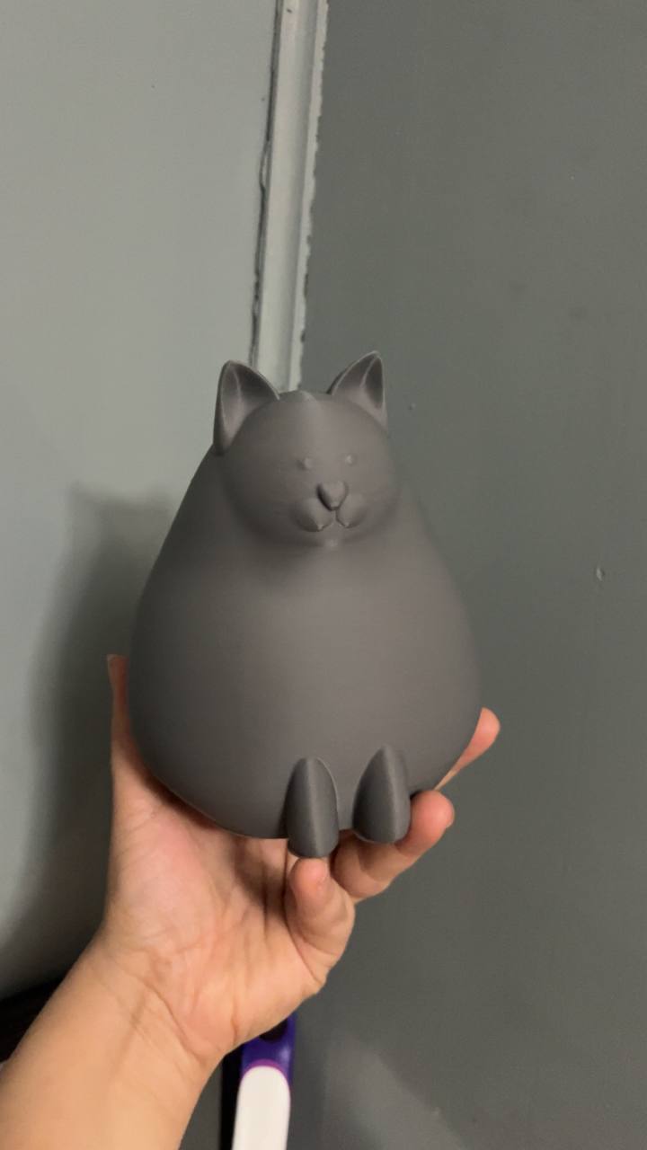 3D Printed Cat Storage – Cute Cat Storage Holder & Desk Decor