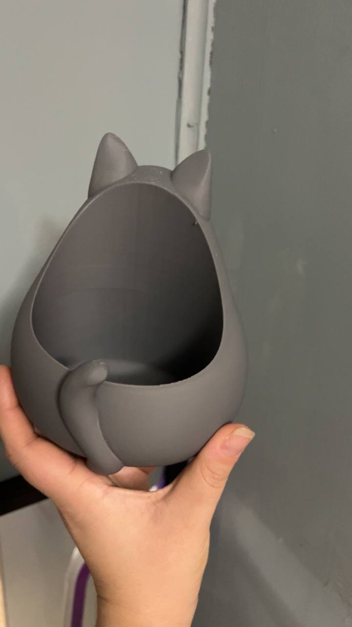 3D Printed Cat Storage – Cute Cat Storage Holder & Desk Decor