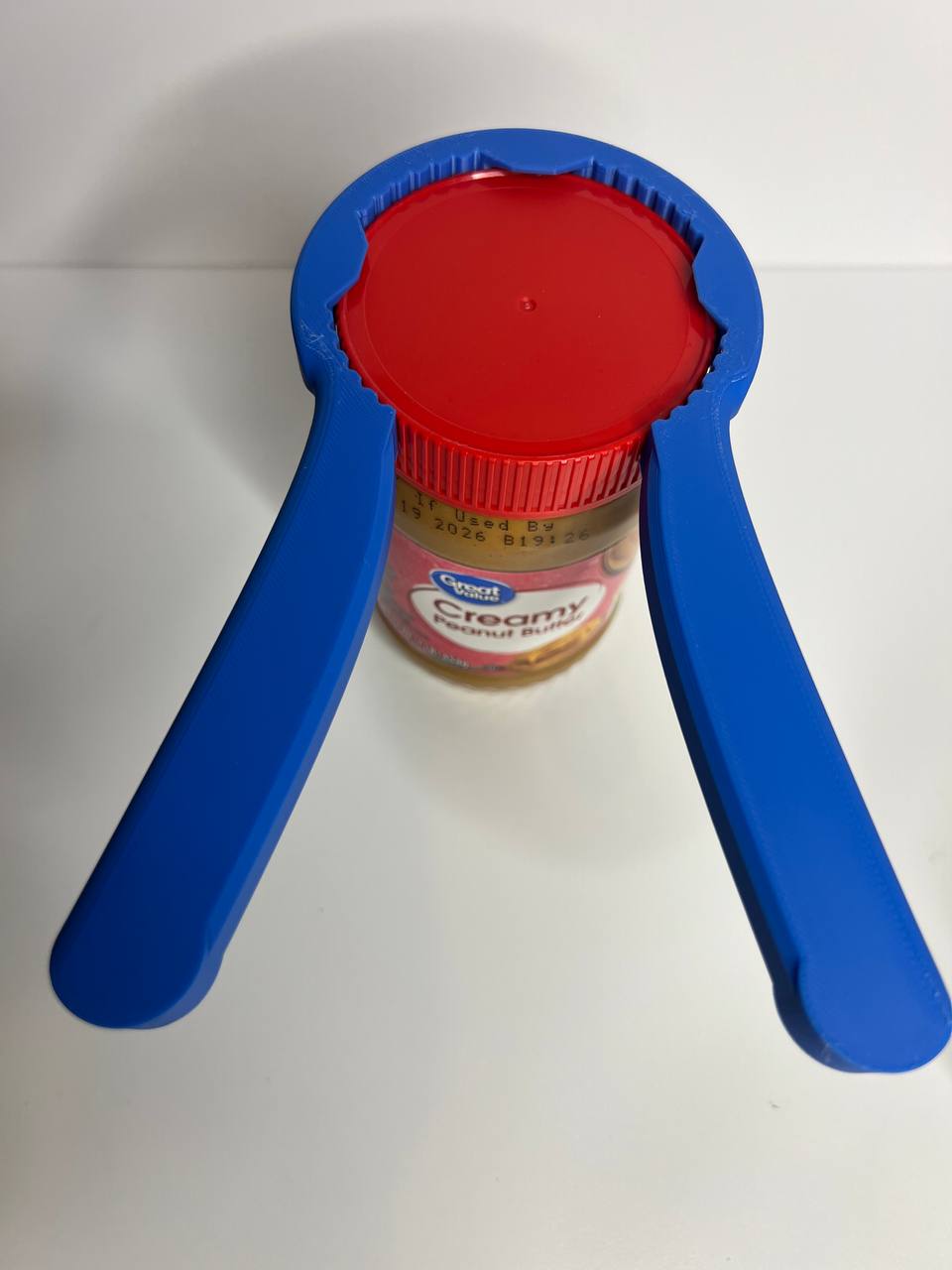3D Printed Jar Opener Grip Tool | Easy Twist Lid Remover for Tight Jars | Arthritis & Weak Hands Helper