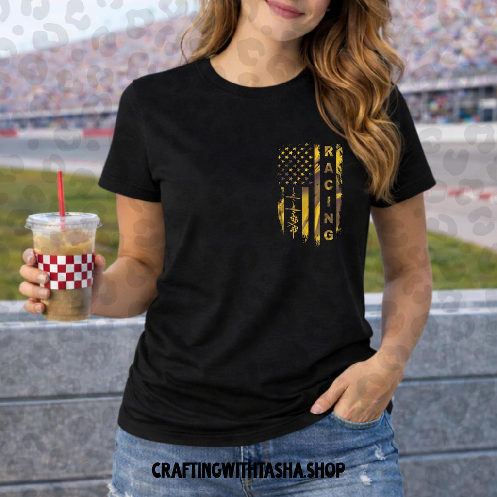 Gold Racing Front & Back