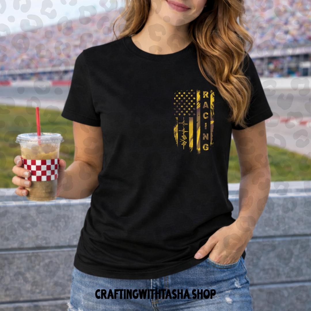 Gold Racing Front & Back