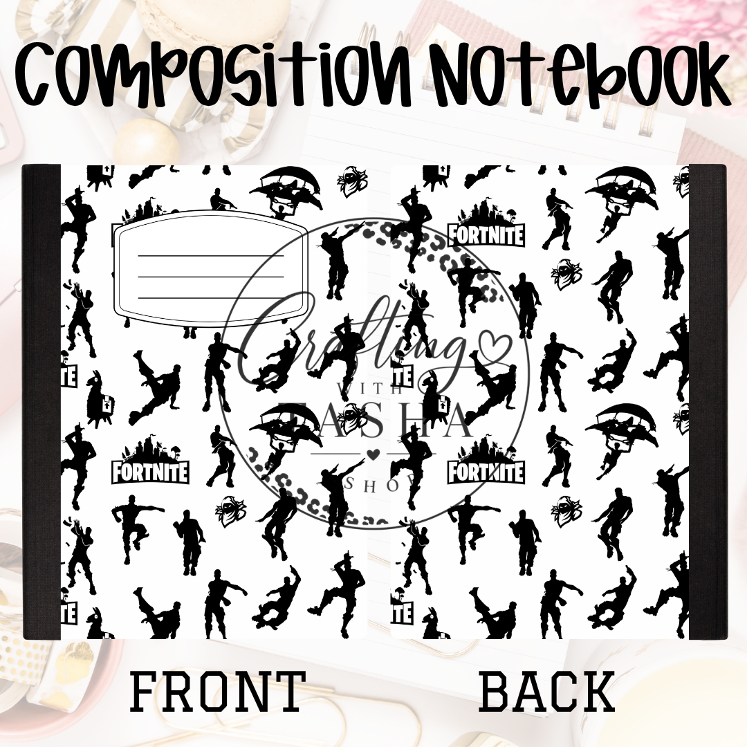 FN GAMER Composition Notebook