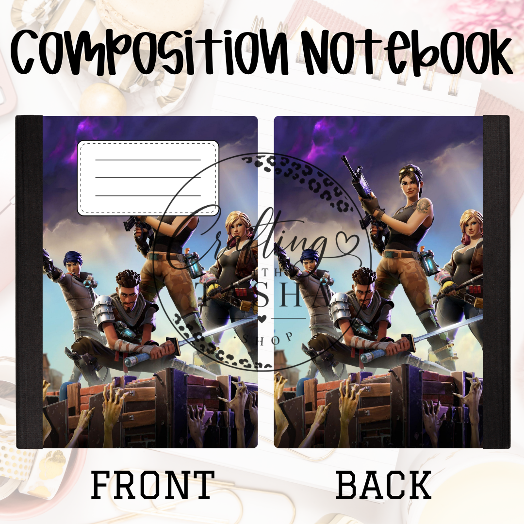Group FN GAMER Composition Notebook