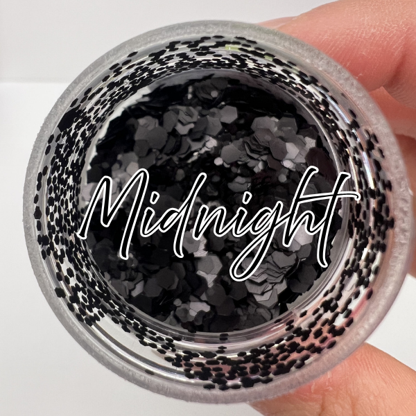 MIDNIGHT - Chunky Glitter