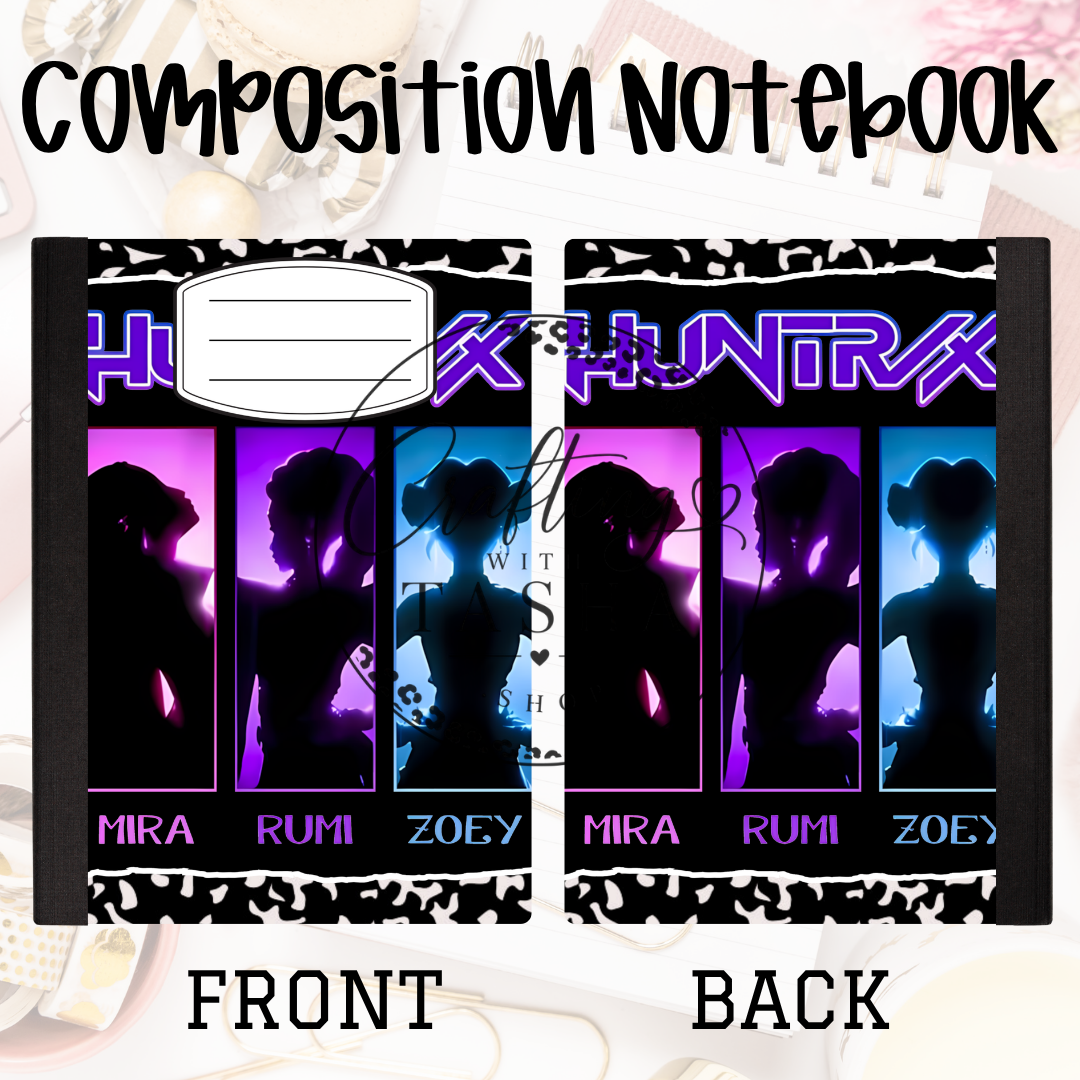 Huntrxx Composition Notebook