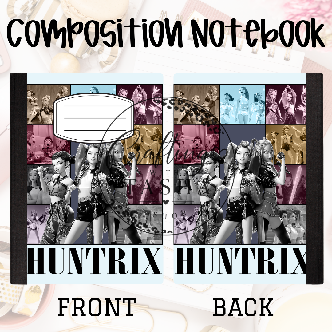 Huntrxx Multi Composition Notebook