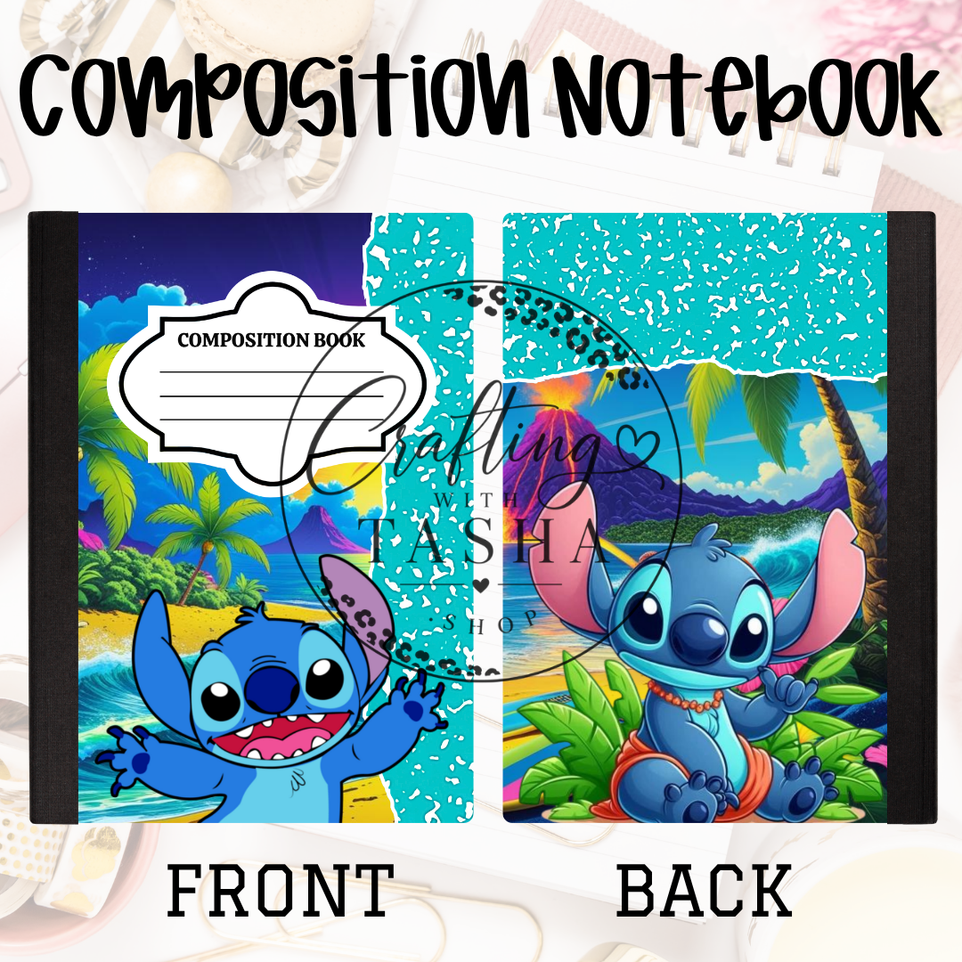 Blue Guy Composition Notebook