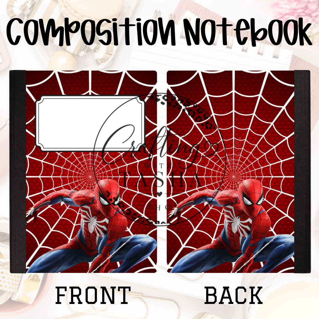 Spider Guy Composition Notebook