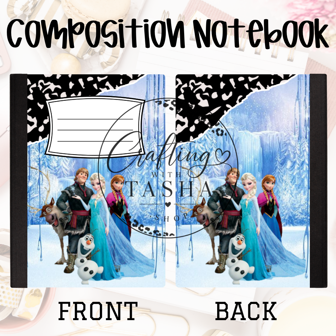 Snow Princess Composition Notebook
