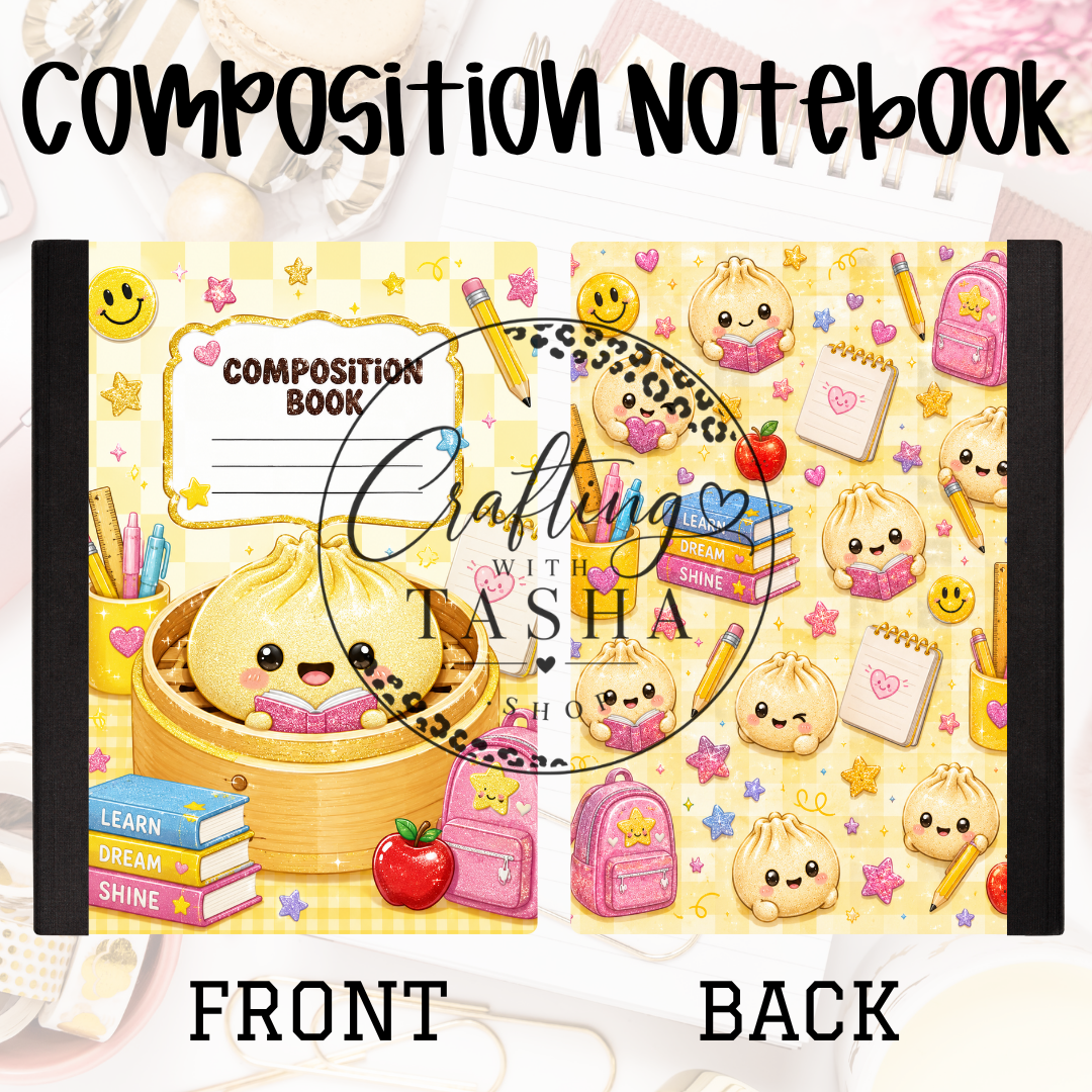 Dumpling Gold Composition Notebook