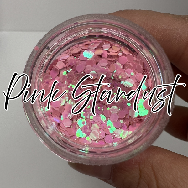 PINK STARDUST - Chunky Glitter