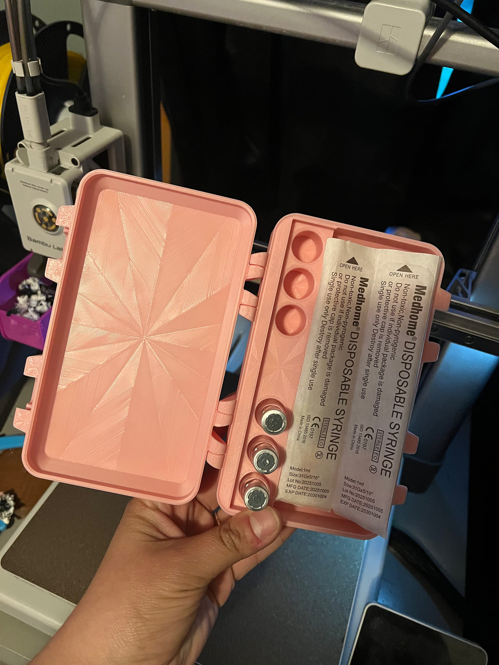 GLP1 Vial and Syringe Holder