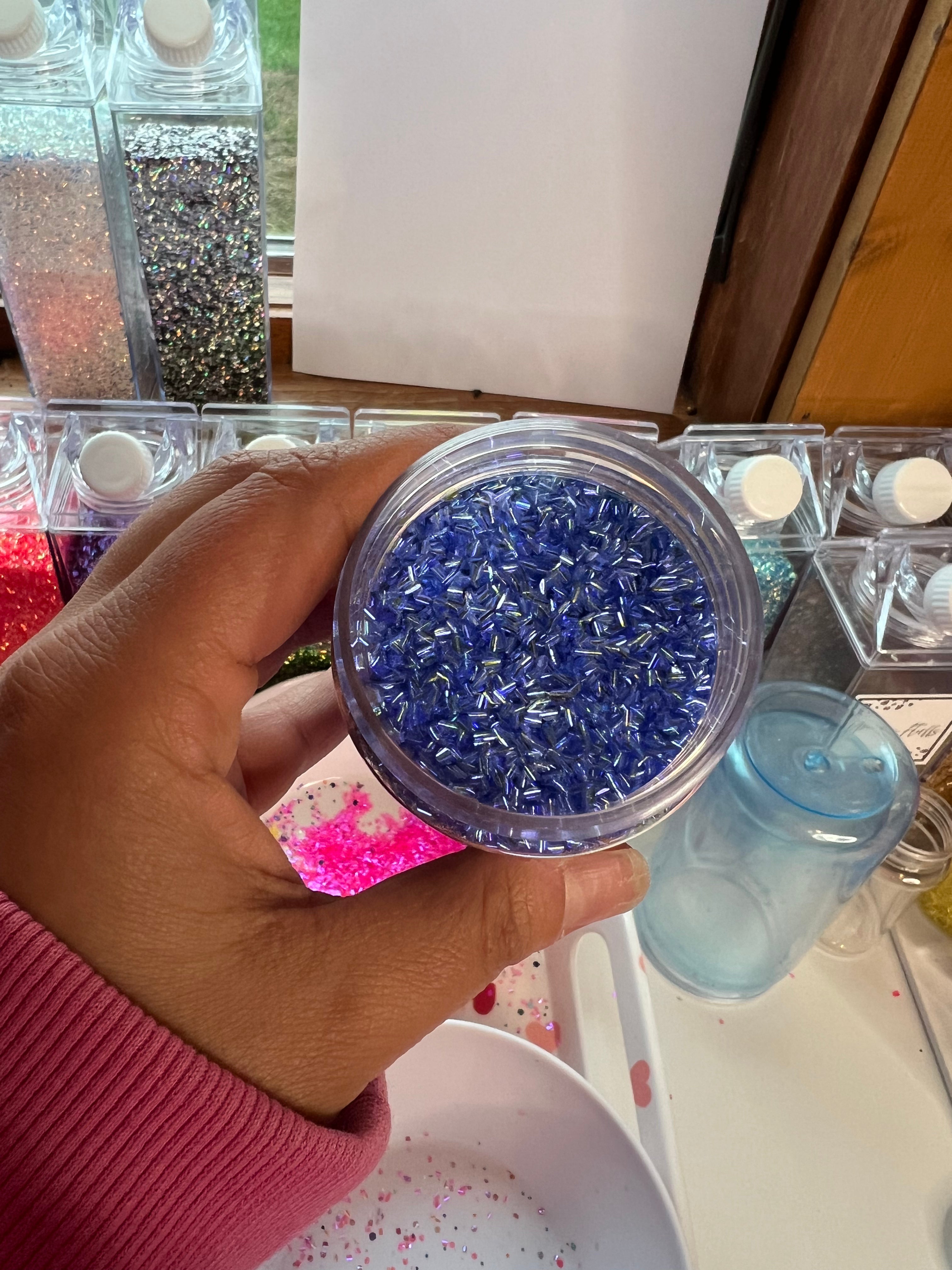 Celestial Blue Bubble Glitter