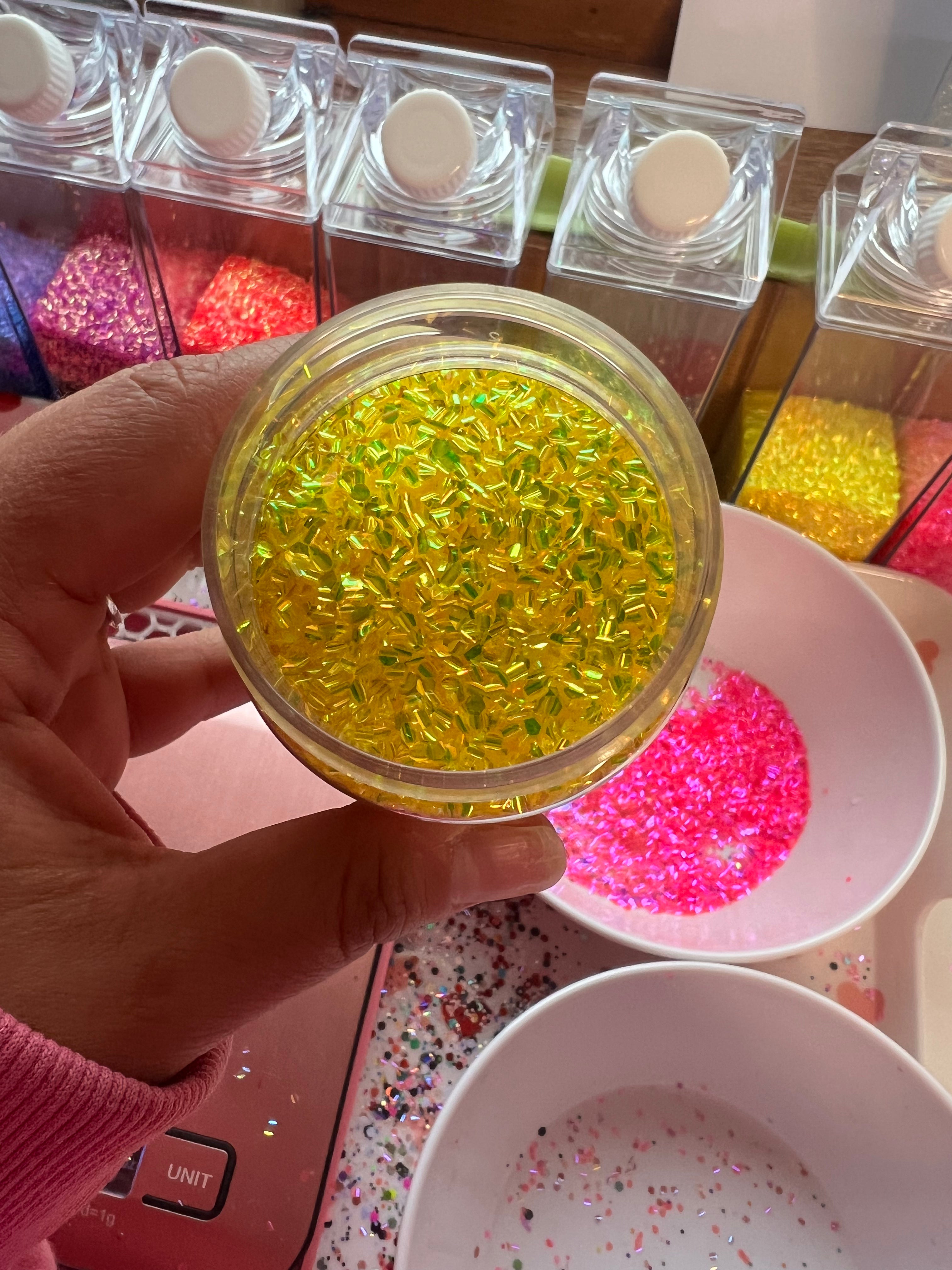 Lemon Drop Bubble Glitter