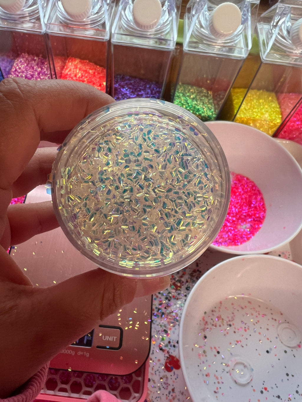 Opal Bubble Glitter