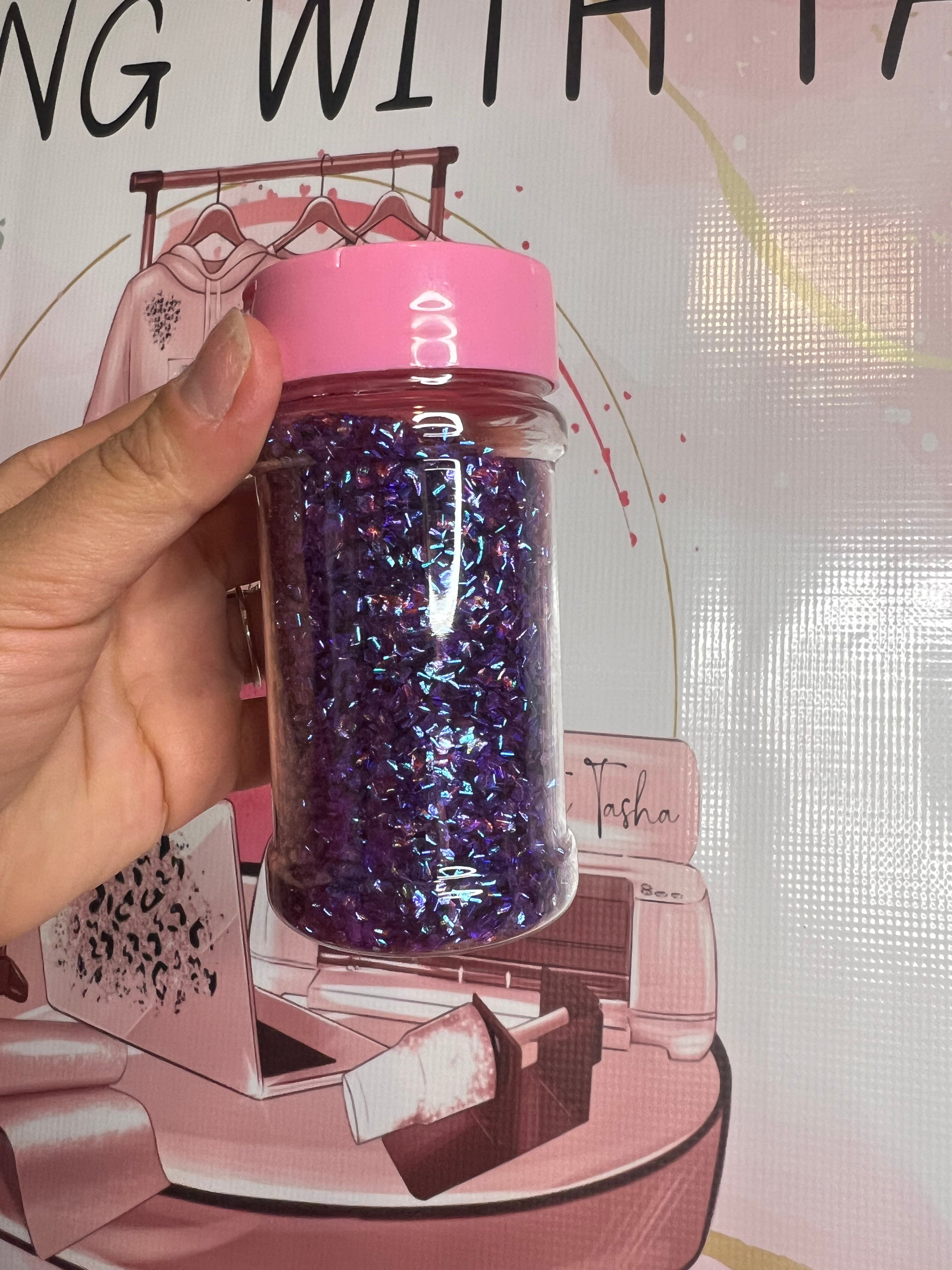 Amethyst Bubble Glitter