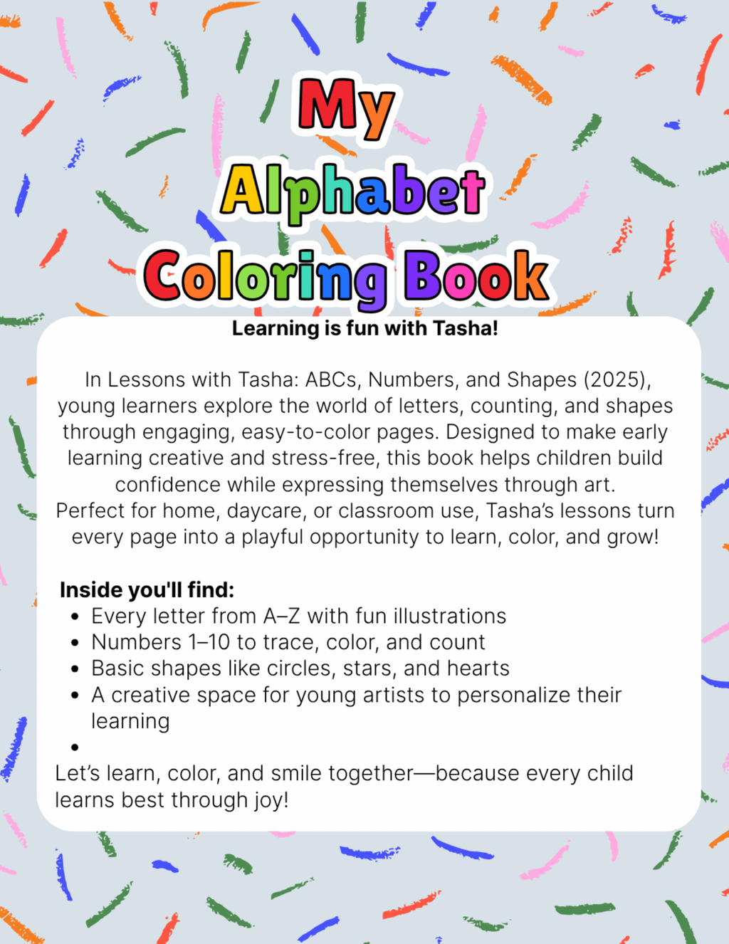 My Alphabet Coloring Book